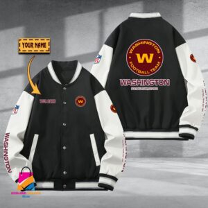 Washington Commanders NFL Style Baseball Jacket For Fan