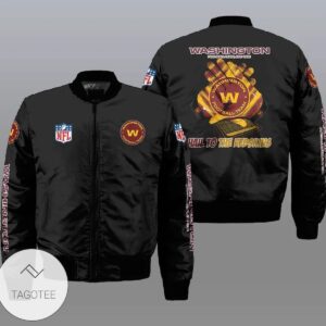 Washington Commanders NFL Style Bomber Jacket For Fans