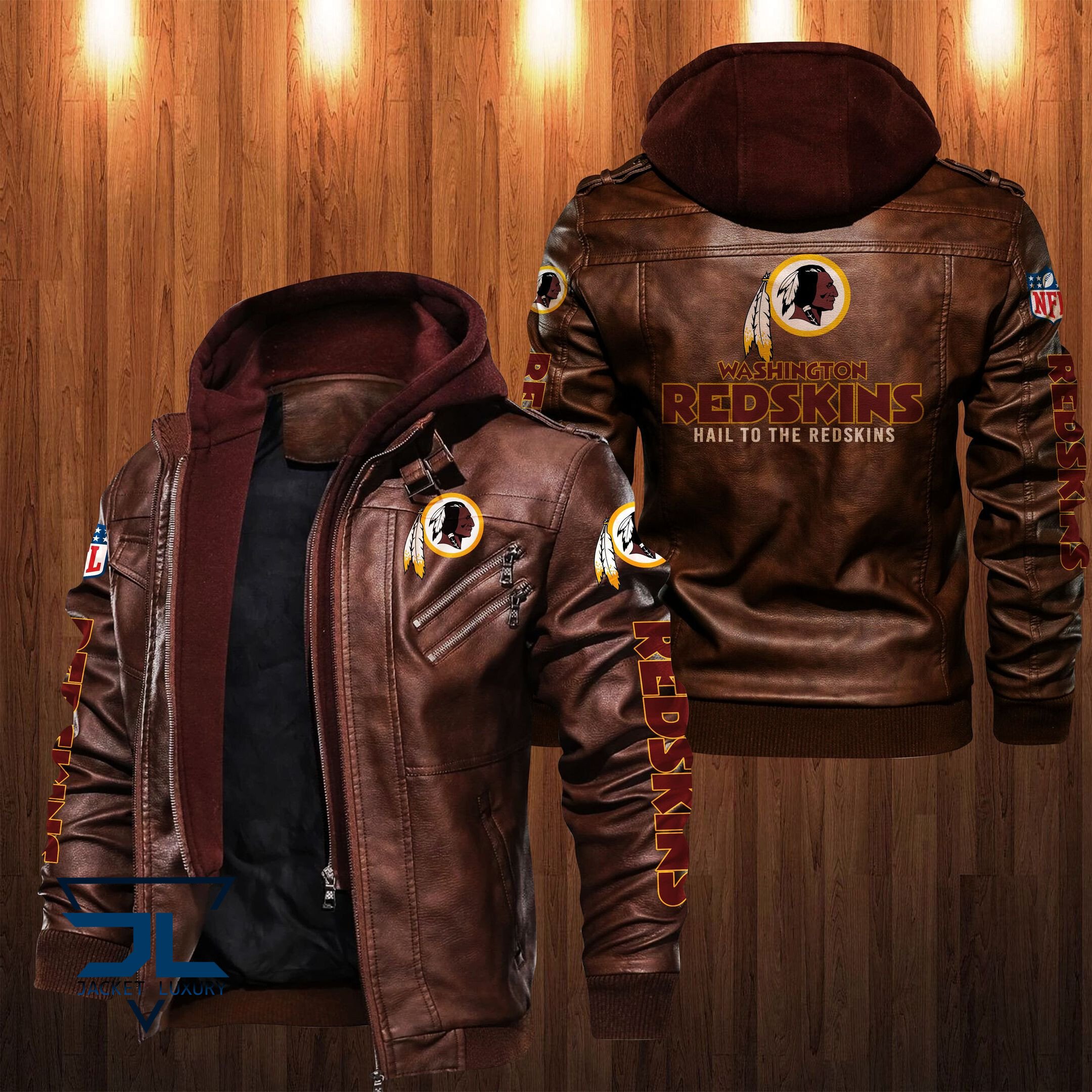 Washington Commanders NFL Style Leather Jacket For Fan