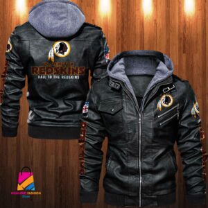 Washington Commanders NFL Style Leather Jacket For Fan