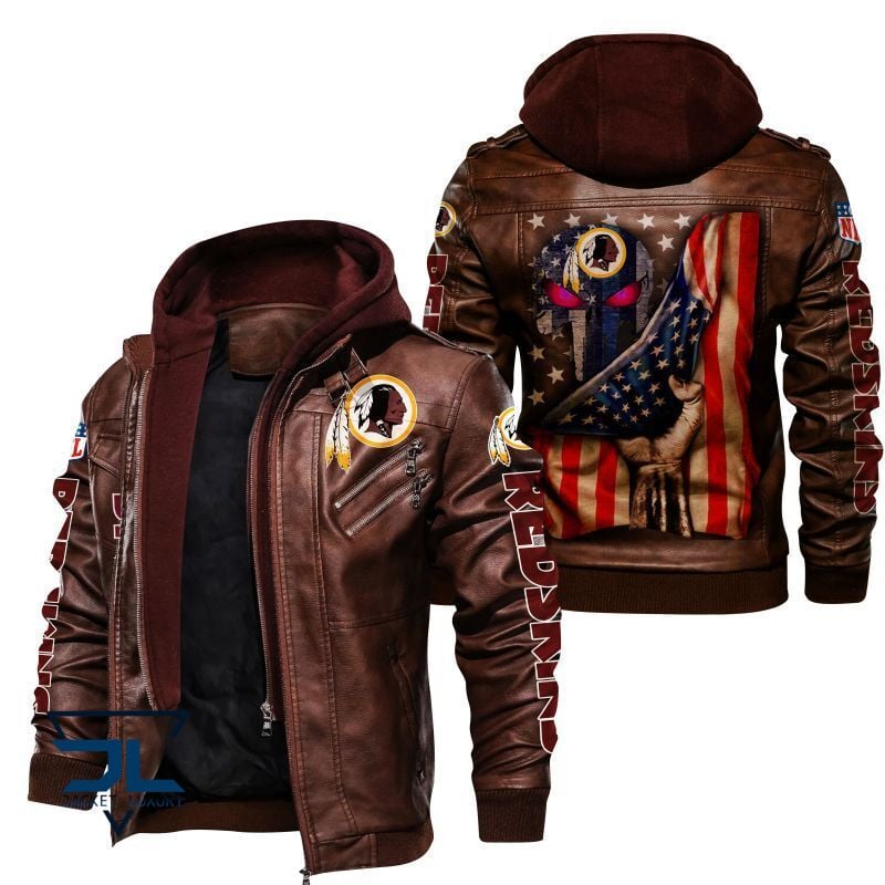 Washington Commanders NFL Style Leather Jacket For Fan