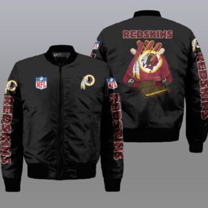 Washington Football Team NFL Style Bomber Jacket For Fans