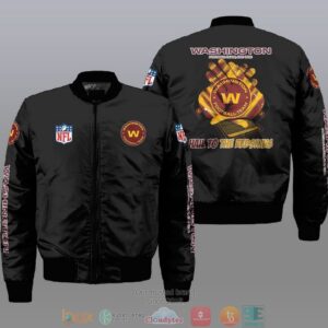 Washington Football Team NFL Style Bomber Jacket For Fans