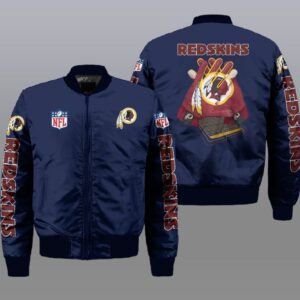 Washington Football Team NFL Style Bomber Jacket For Fans