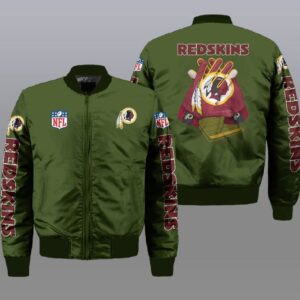 Washington Football Team NFL Style Bomber Jacket For Fans