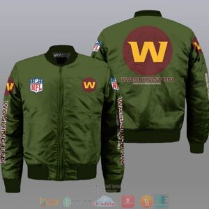 Washington Football Team NFL Style Bomber Jacket For Fans