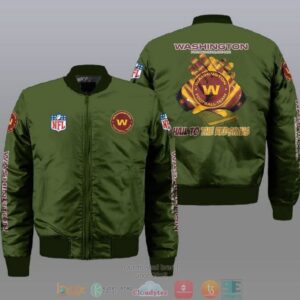 Washington Football Team NFL Style Bomber Jacket For Fans