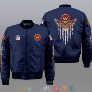 Washington Football Team NFL Style Bomber Jacket For Fans