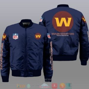 Washington Football Team NFL Style Bomber Jacket For Fans