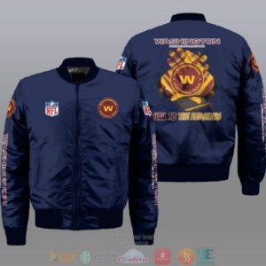 Washington Football Team NFL Style Bomber Jacket For Fans
