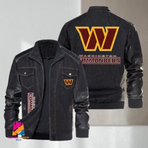 Washington Football Team NFL Style Denim Jacket For Fans