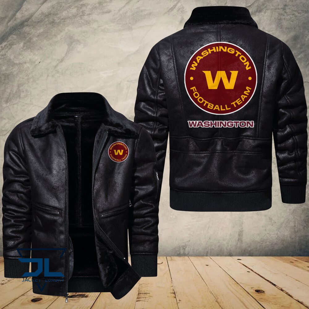 Washington Football Team NFL Style Leather Jacket For Fans
