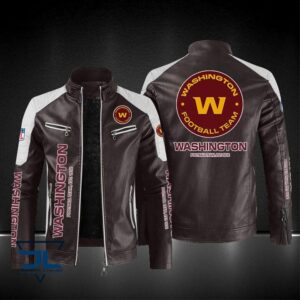 Washington Football Team NFL Style Leather Jacket For Fans