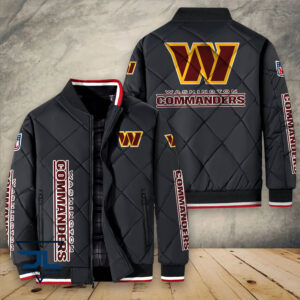 Washington Football Team NFL Style Puffer Jacket For Fans