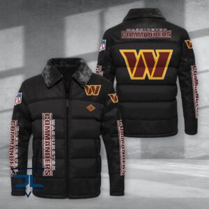 Washington Football Team NFL Style Puffer Jacket For Fans