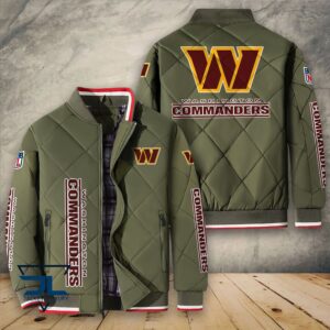 Washington Football Team NFL Style Puffer Jacket For Fans