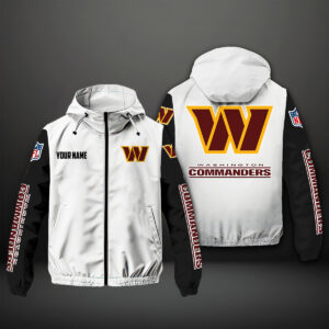 Washington Football Team NFL Style Windbreaker Jacket For Fans