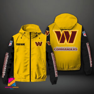 Washington Football Team NFL Style Windbreaker Jacket For Fans