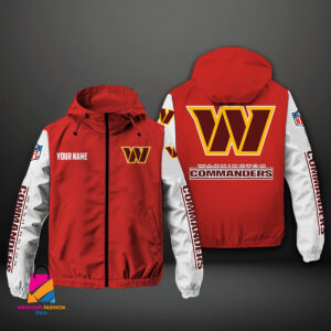 Washington Football Team NFL Style Windbreaker Jacket For Fans