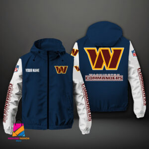 Washington Football Team NFL Style Windbreaker Jacket For Fans