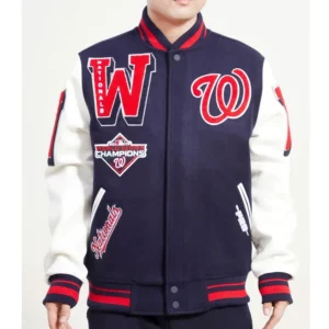 Washington Nationals MLB Style Baseball Jacket For Fans
