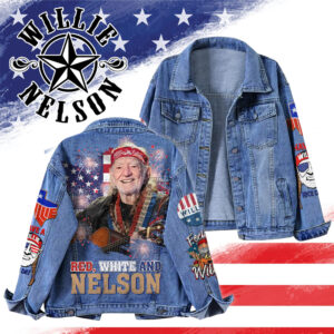 Willie Nelson Music Denim Jacket Gift For Fans