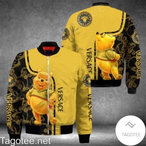 Winnie the Pooh Cartoon Style Bomber Jacket For Fans