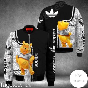 Winnie the Pooh Cartoon Style Bomber Jacket For Fans
