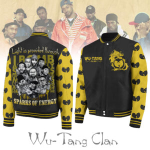Wu-Tang Clan Music Style Baseball Jacket