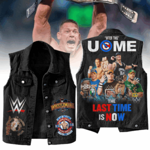 WWE John Cena WWE Style Sleeveless Jacket For Fans
