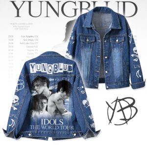 Yung Blud Music Denim Jacket Gift For Fans