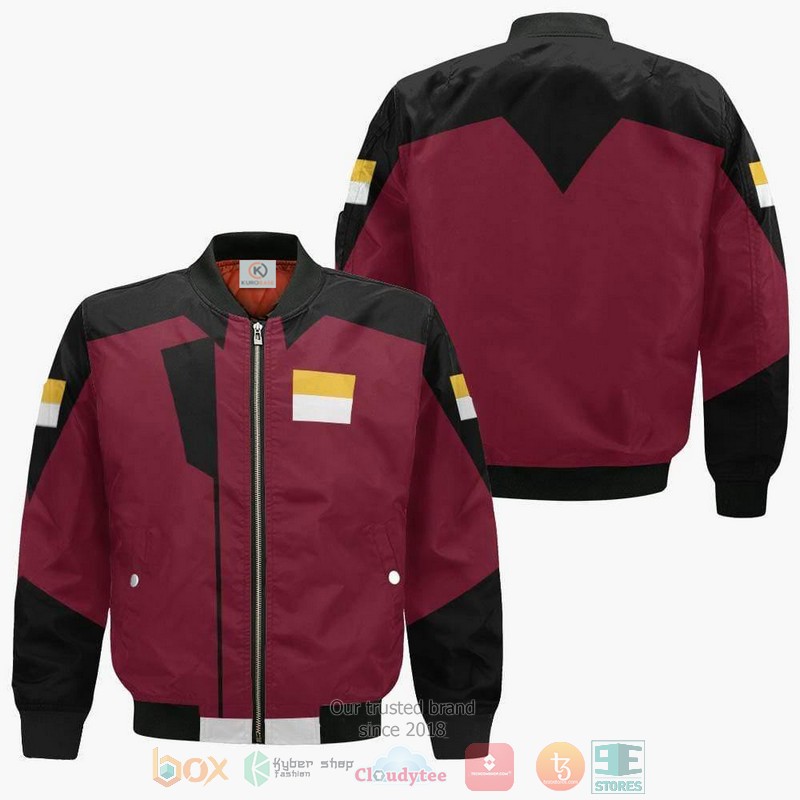 Zaft Red Cosplay Costume Mobile Suit Gundam Anime Anime Style Bomber Jacket For Fans