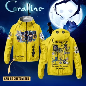 Coraline x Halloween Style Windbreaker Jacket