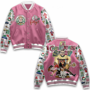A Christmas Story Movies Style Baseball Jacket For Fans