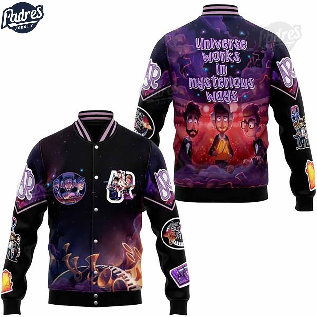 AJR Music Style Baseball Jacket For Fans