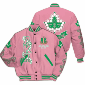 Alpha Kappa Alpha Style Baseball Jacket For Fans