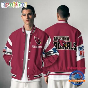 Arizona Cardinals NFL Style Baseball Jacket For Fans