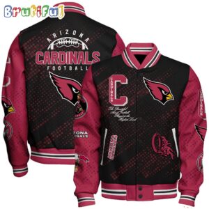 Arizona Cardinals NFL Style Baseball Jacket For Fans