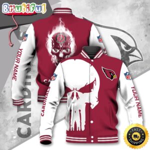 Arizona Cardinals NFL Style Baseball Jacket For Fans
