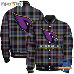 Arizona Cardinals NFL Style Baseball Jacket For Fans