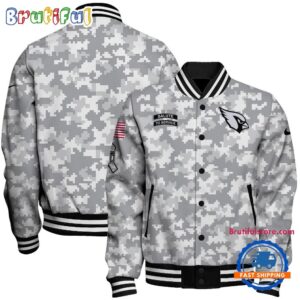 Arizona Cardinals NFL Style Baseball Jacket For Fans