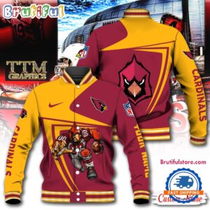 Arizona Cardinals NFL Style Baseball Jacket For Fans