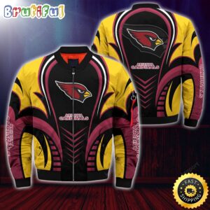 Arizona Cardinals NFL Style Bomber Jacket For Fans
