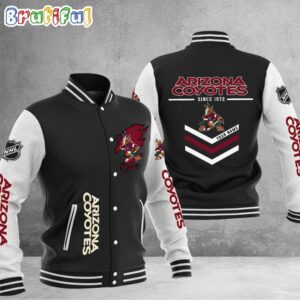 Arizona Coyotes NHL Style Baseball Jacket For Fans