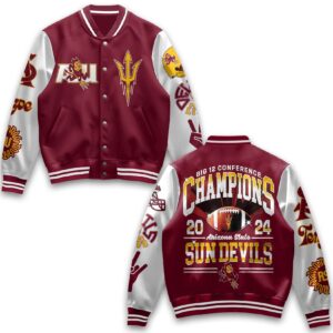 Arizona State Sun Devils NCAA Style Baseball Jacket For Fans