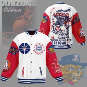 Arizona Wildcats NCAA Style Baseball Jacket For Fans