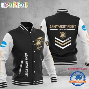 Army Black Knights NCAA Style Baseball Jacket For Fans