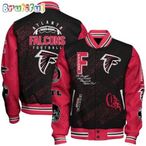 Atlanta Falcons NFL Style Baseball Jacket For Fans