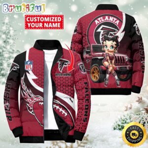 Atlanta Falcons NFL Style Puffer Jacket For Fans