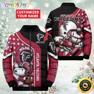 Atlanta Falcons NFL Style Puffer Jacket For Fans